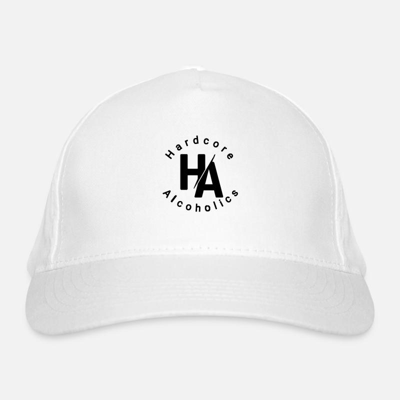 Hardcore Alcoholics Logo 2 Bio-Baseballkappe