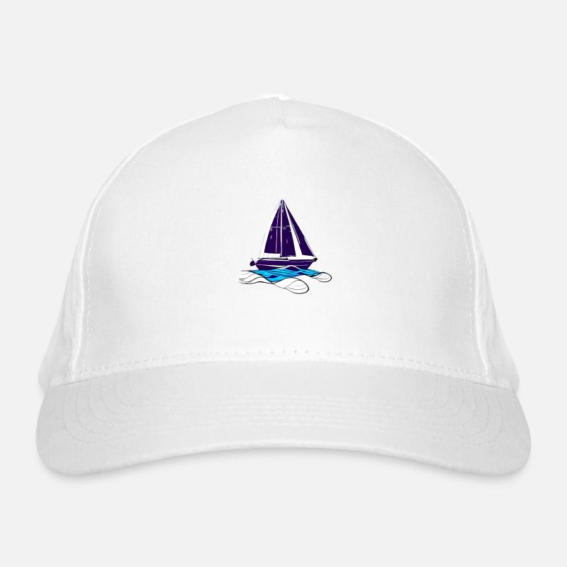Sailing Sailing Ship Sailing Sailing Sailboat Organic Baseball Cap