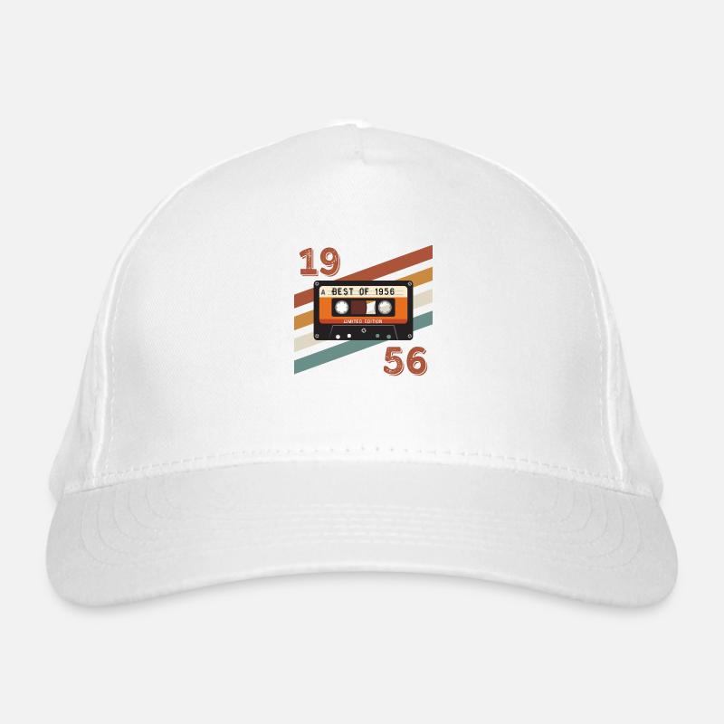 1956 rétro vintage anniversaire Casquette classique bio