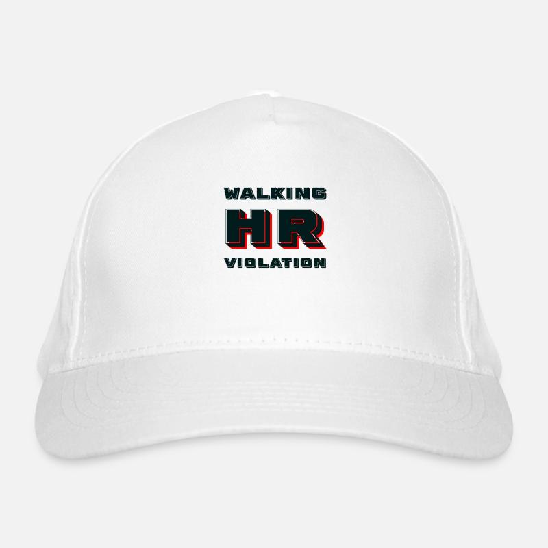walking HR violation Organic Baseball Cap