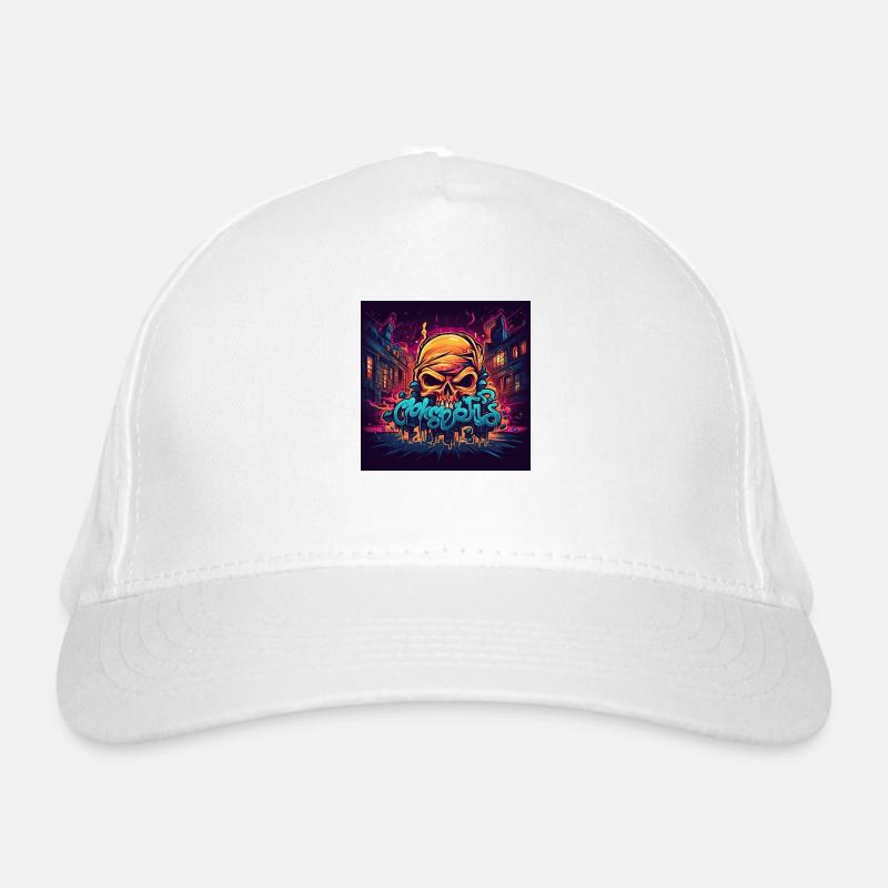 Graffiti Skull Bio-Baseballkappe