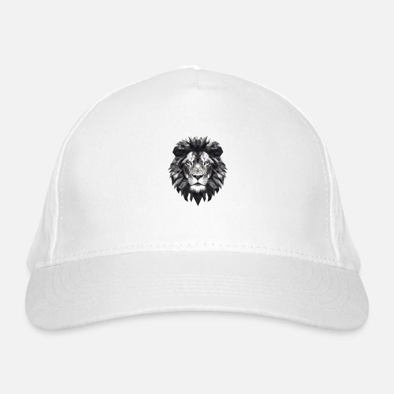 Lion Geometric Organic Baseball Cap