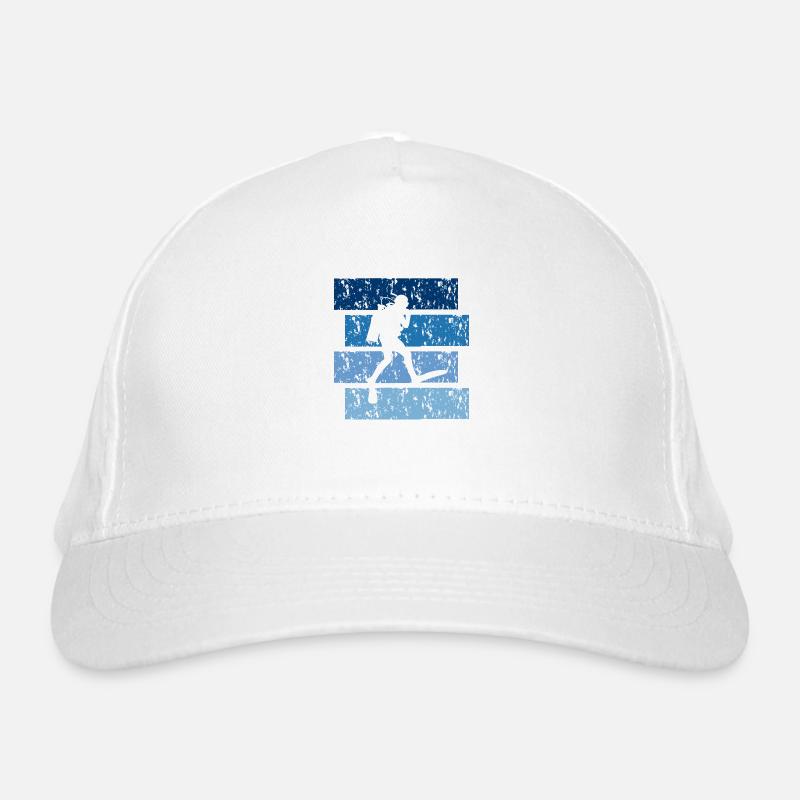 Tauchen Geschenk Vintage Bio-Baseballkappe
