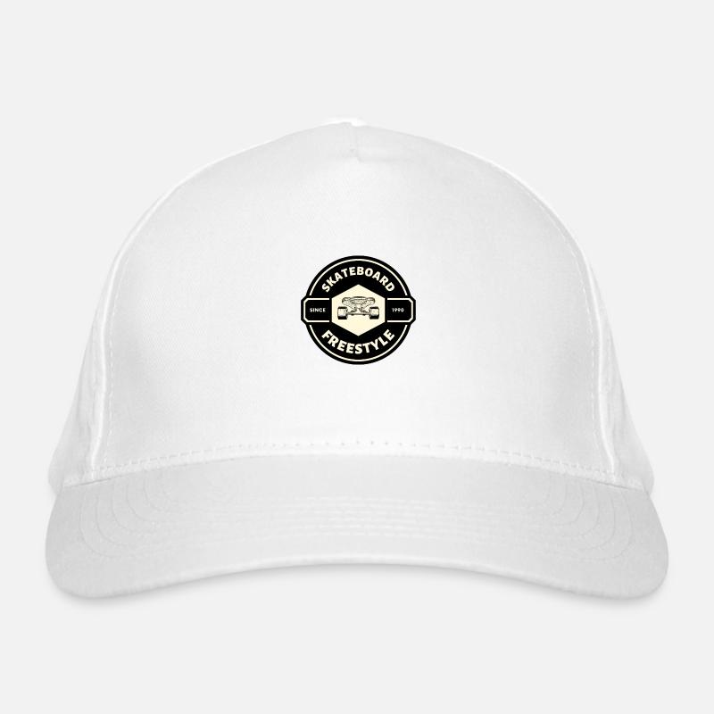 SKATEBOARD FREESTYLE X BOARD FACE Organic Baseball Cap