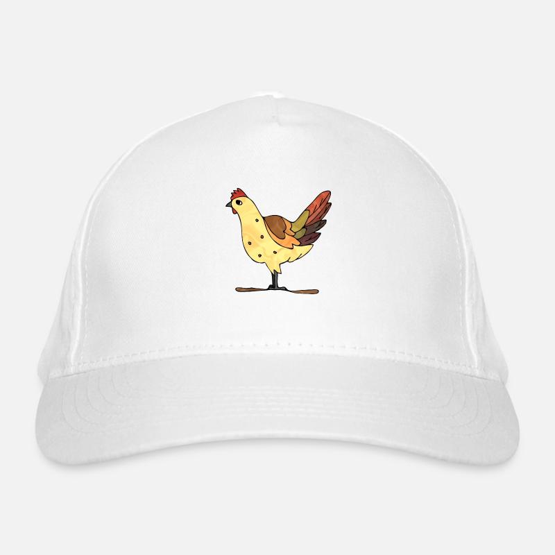 Poule Casquette classique bio