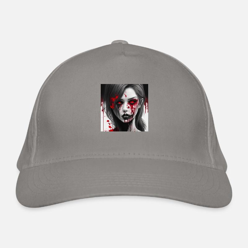 Zombie Lady. Organic Baseball Cap
