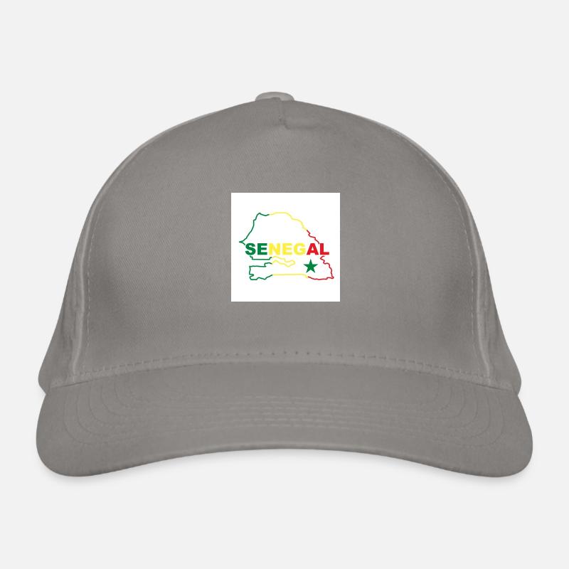 Carte du Sénégal Casquette classique bio