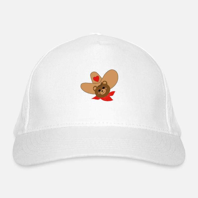 Western bear Organic Baseball Cap