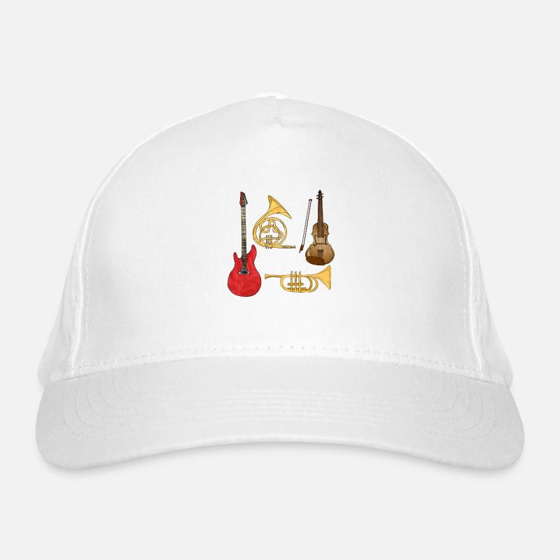 Musikinstrumente Bio-Baseballkappe