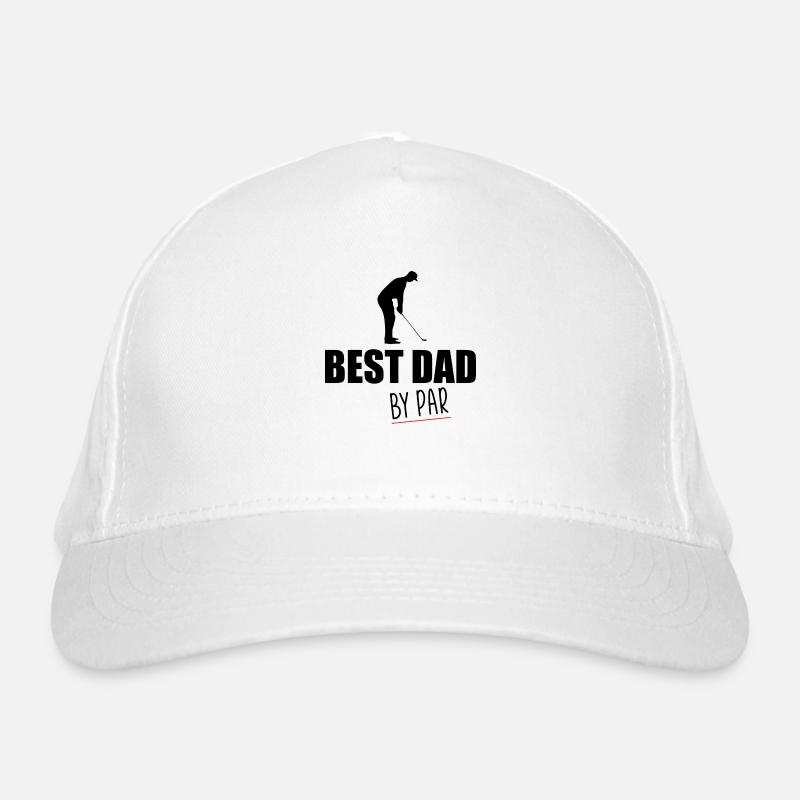 Bester Vater nach Par Bio-Baseballkappe