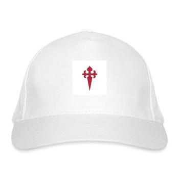 Saint-Jacques-de-Compostelle - Casquette classique bio - blanc - Devant