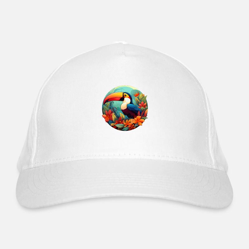 Tropical Toucan Casquette classique bio