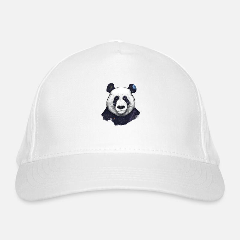 Weltraum-Panda Bio-Baseballkappe