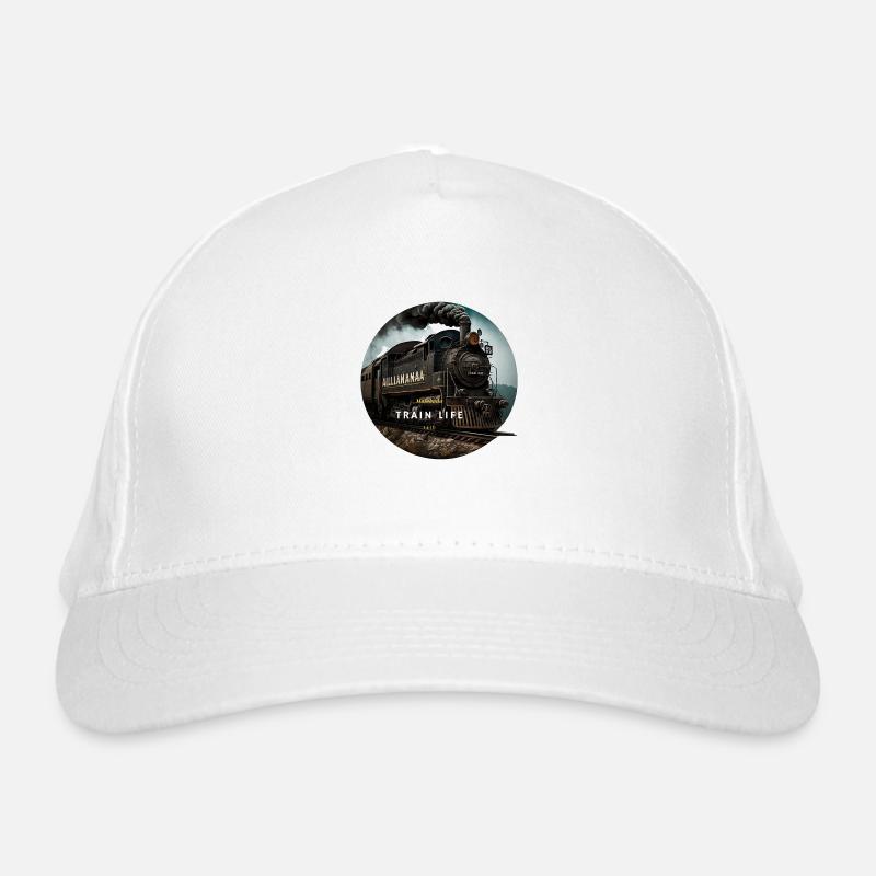 Train Life : Le train de l'histoire Casquette classique bio