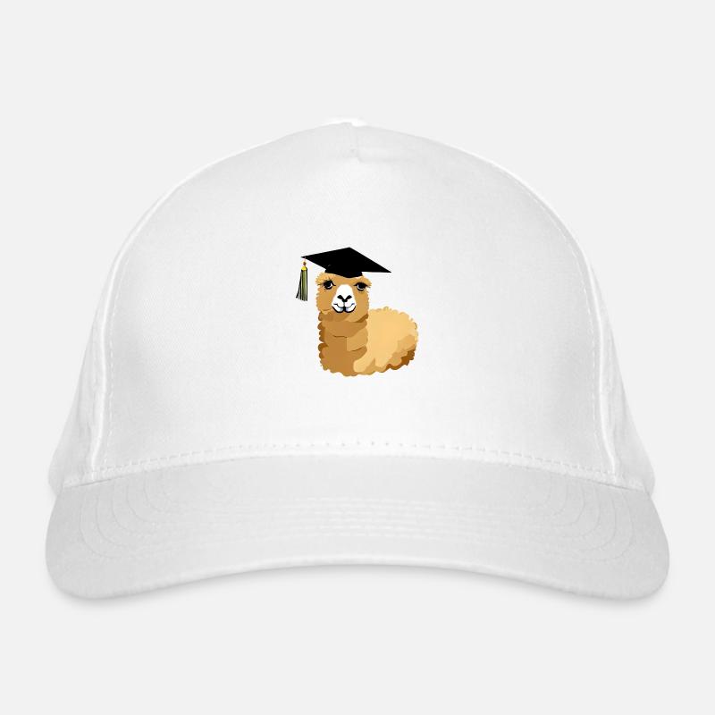 Bachelor Alpaca Studies Graduate School Leaving Certificate Organic Baseball Cap