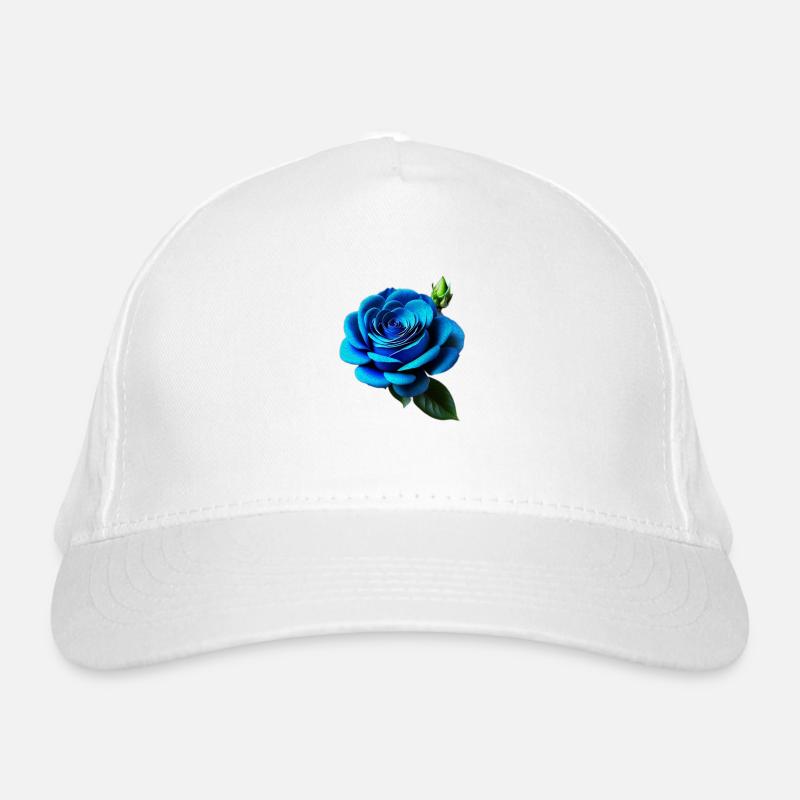 Blue Rose Organic Baseball Cap