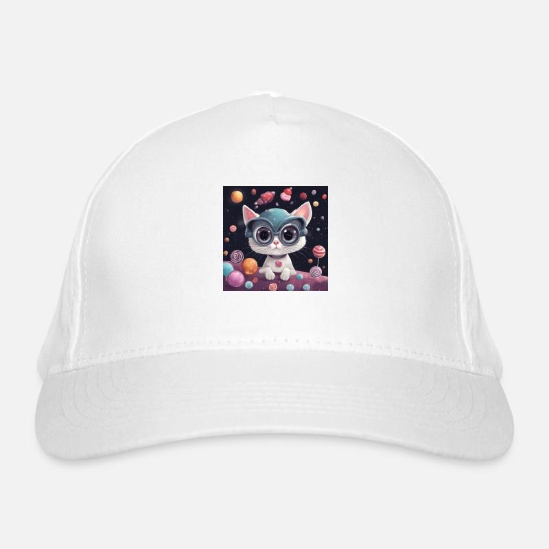 Cat Organic Baseball Cap