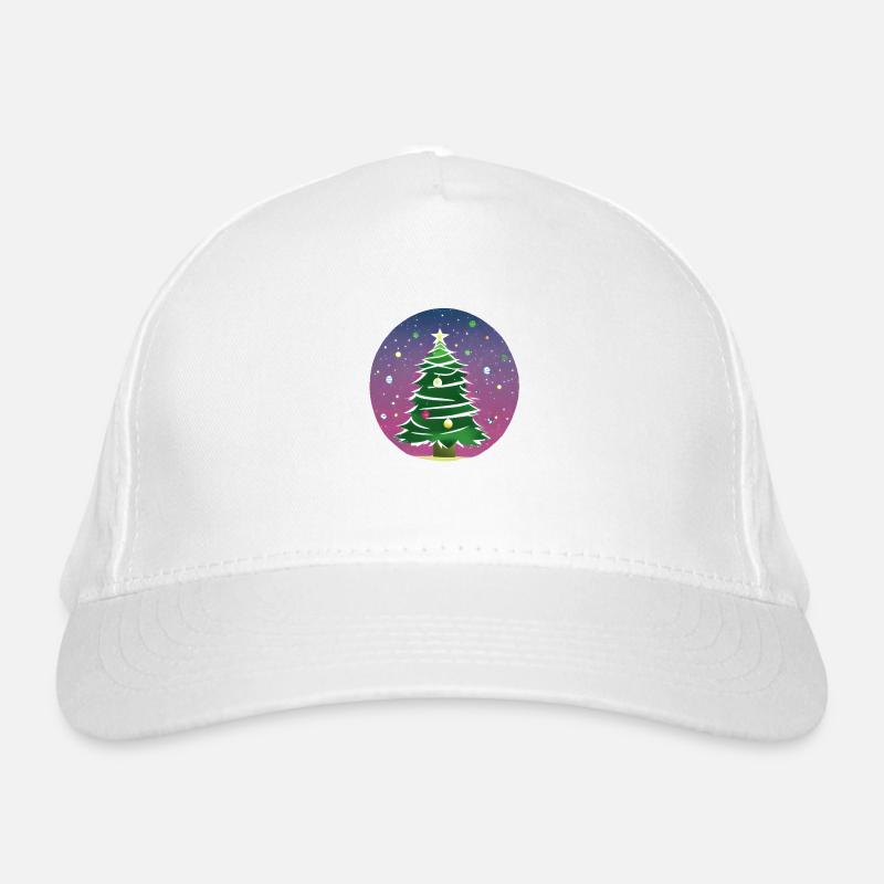 Weihnachten Geschenk Weihnachtsbaum Tannenbaum Bio-Baseballkappe