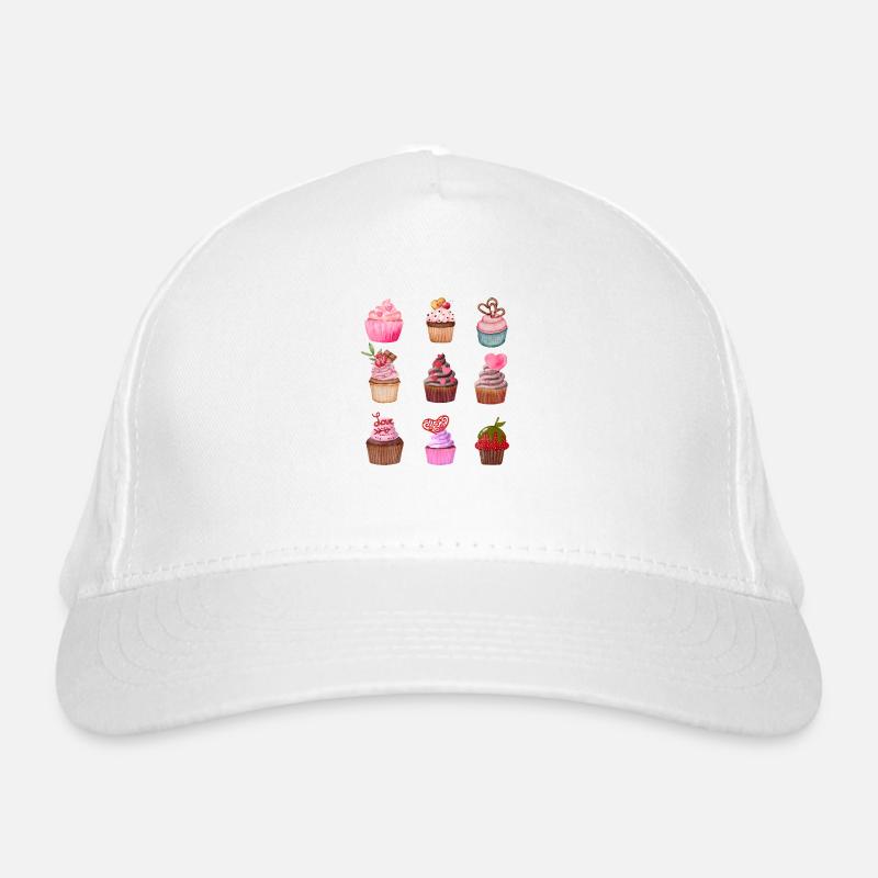 Cupcakes Collection Organic Baseball Cap