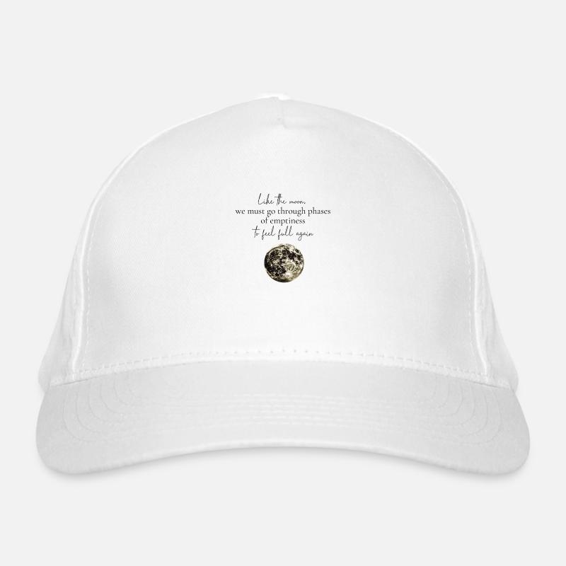 Life in phases Organic Baseball Cap