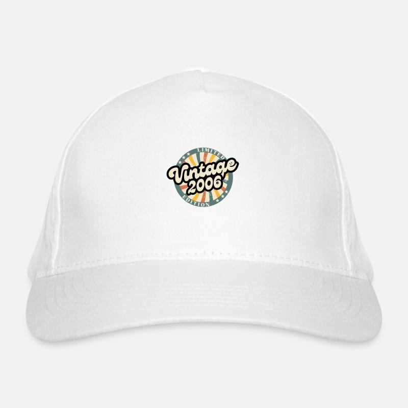 Limited edition vintage 2006 Casquette classique bio