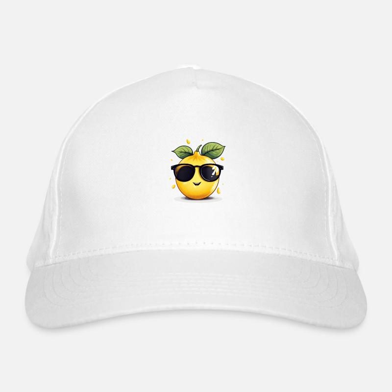 A casual lemon Organic Baseball Cap