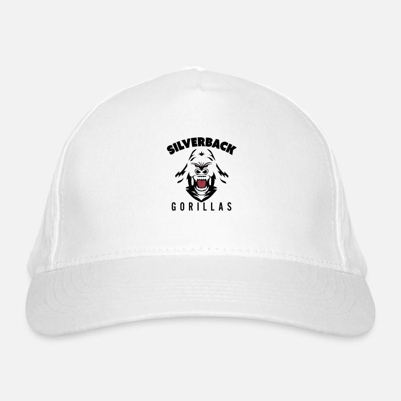 Gorilles à dos argenté Casquette classique bio
