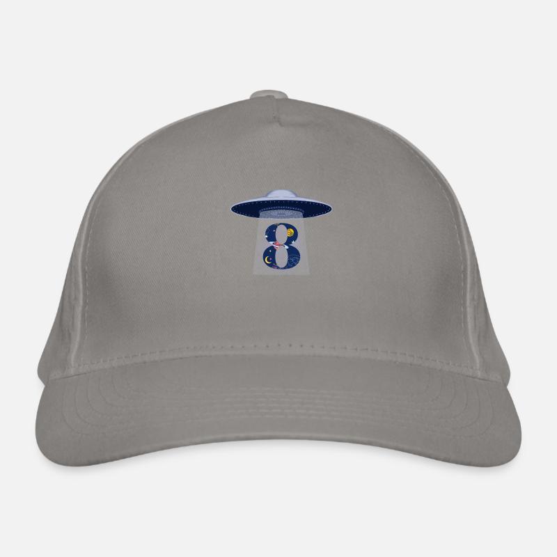 8th Anniversary UFO Attack Organic Baseball Cap