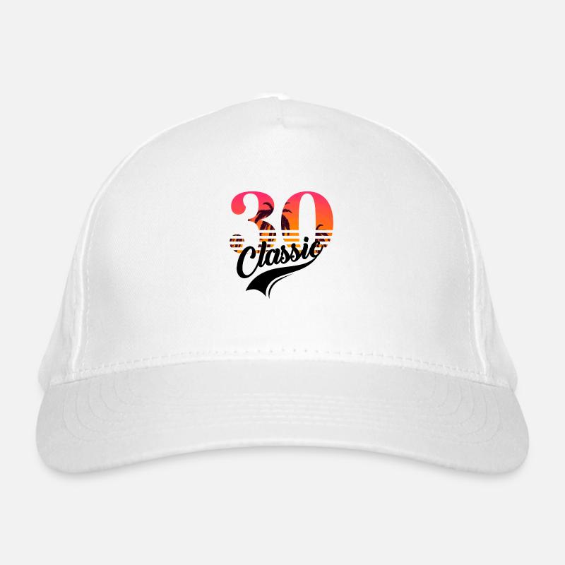Vintage 1930-30e anniversaire Casquette classique bio
