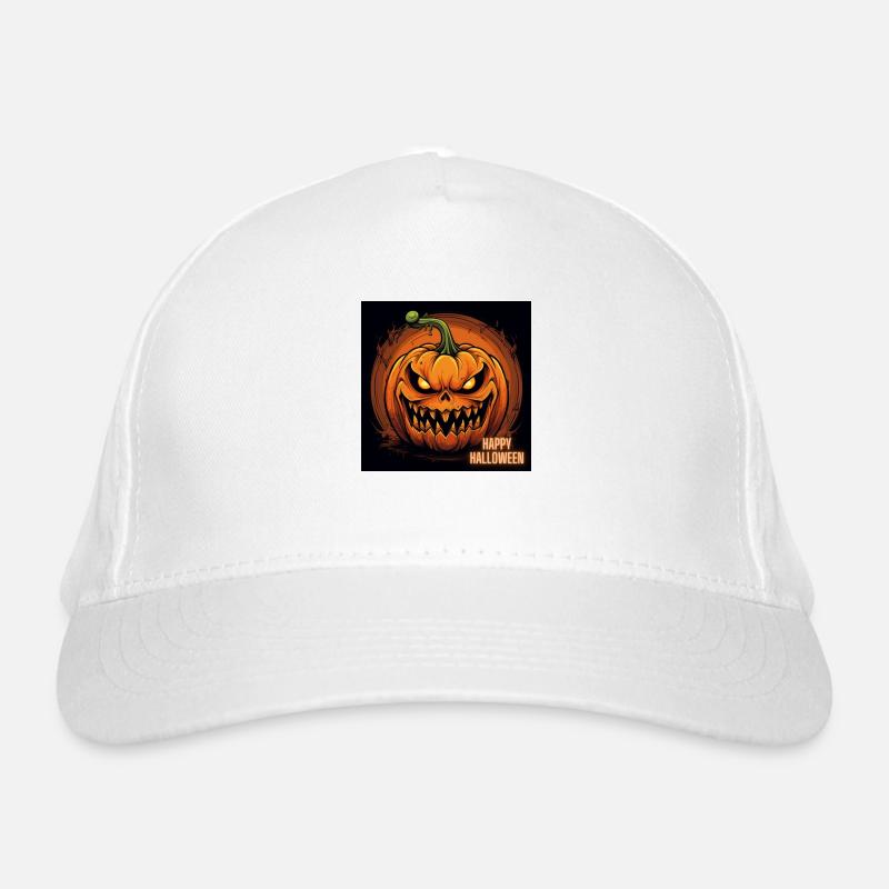 Happy Halloween Pumpkin Bio-Baseballkappe