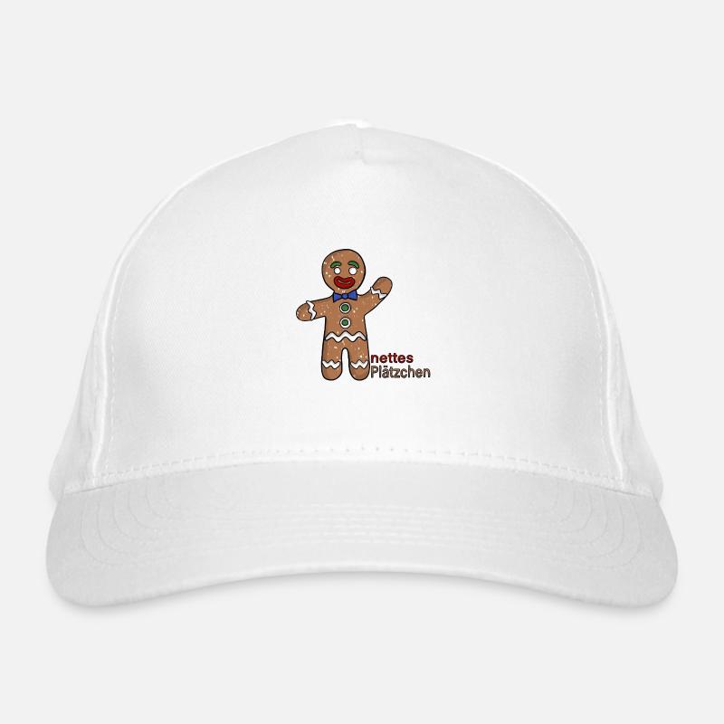 nettes Plätzchen Bio-Baseballkappe