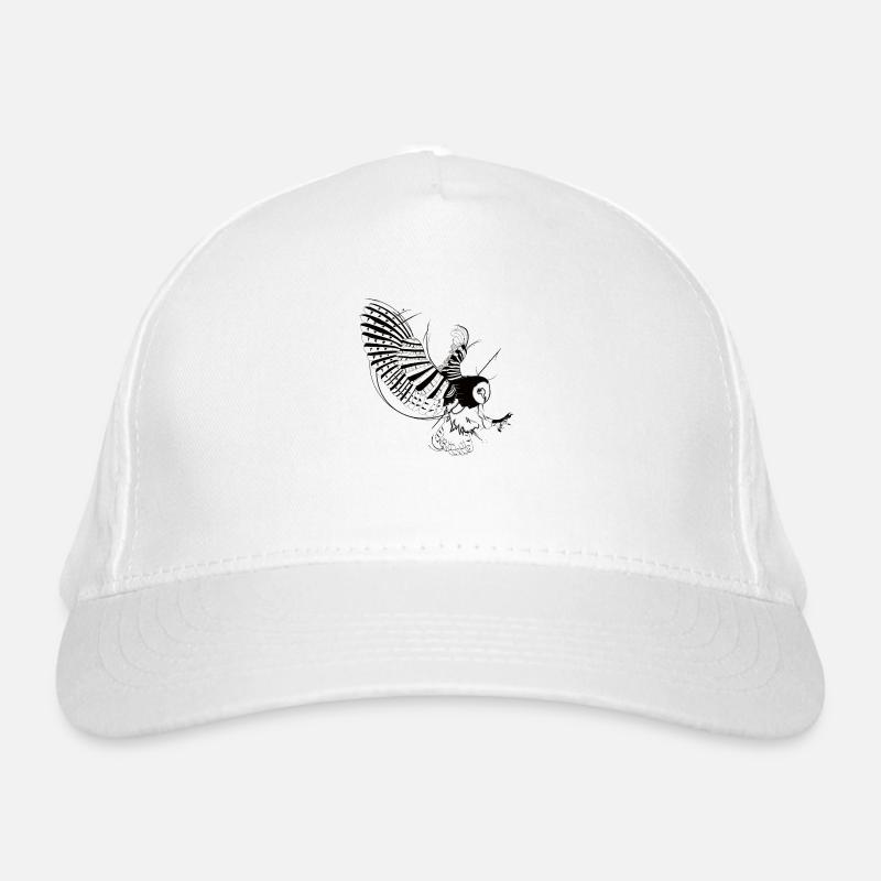 Eule Bio-Baseballkappe