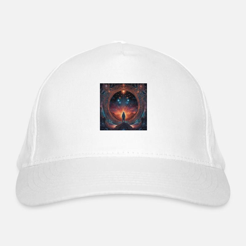 Space is always infinite Organic Baseball Cap