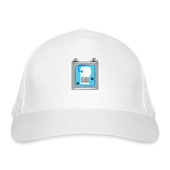Anti-racism - Organic Baseball Cap - white - Front