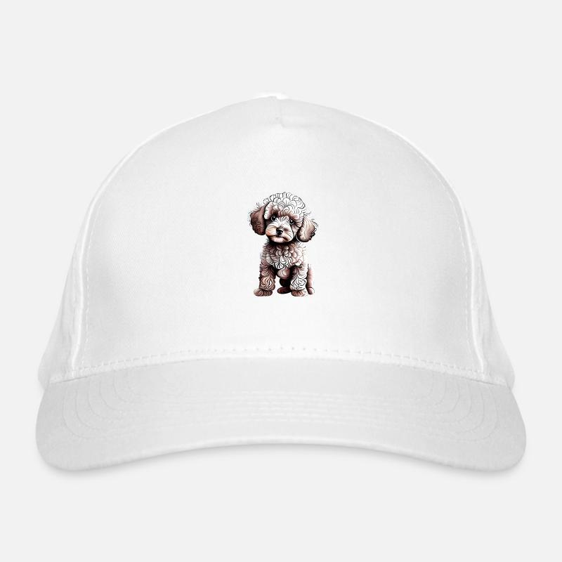 Caniche Chien Propriétaire Chien Chiot Chien Amour Caniche Chiot Casquette classique bio