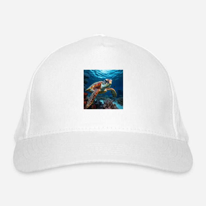 Un monde sous-marin à couper le souffle Casquette classique bio