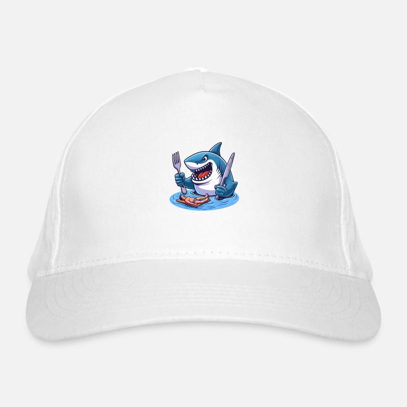 Requin affamé Casquette classique bio