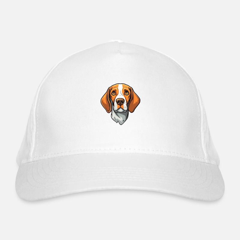 Ariege Pointer Chien Race Cartoon Kawaii Illustrati Casquette classique bio