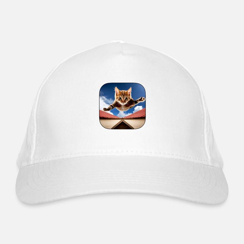 Banzai cat 1 Organic Baseball Cap