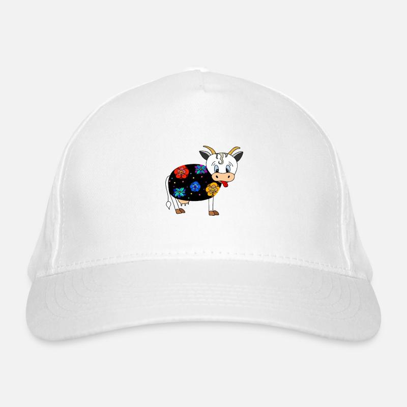 Kuh Bio-Baseballkappe