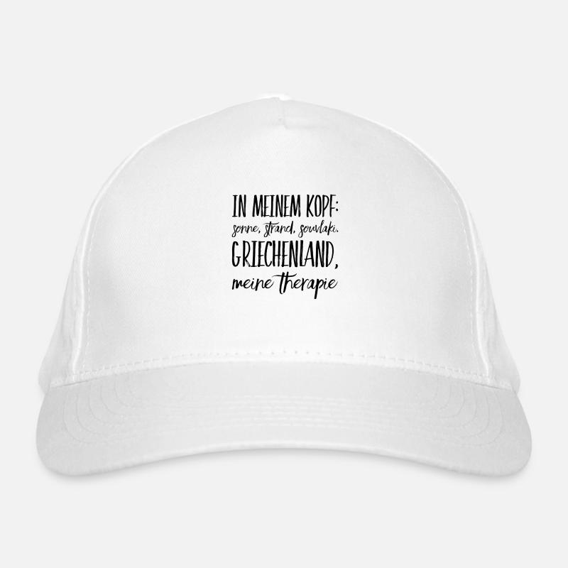 Lustiger Griechischer Spruch Griechenland Geschenk Bio-Baseballkappe