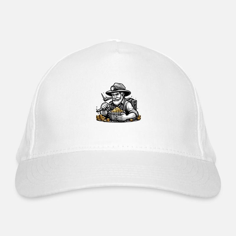 Goldgräber-Abenteuer Bio-Baseballkappe