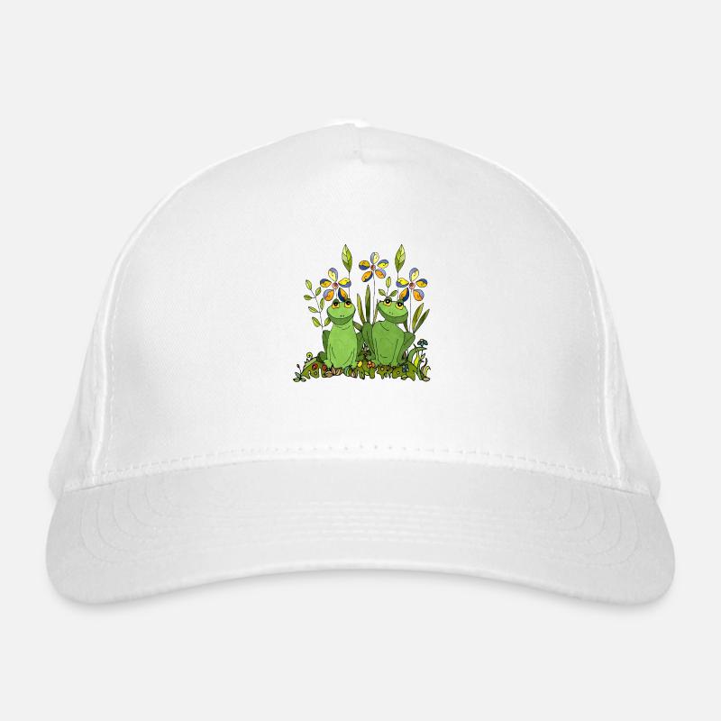Frogs Organic Baseball Cap
