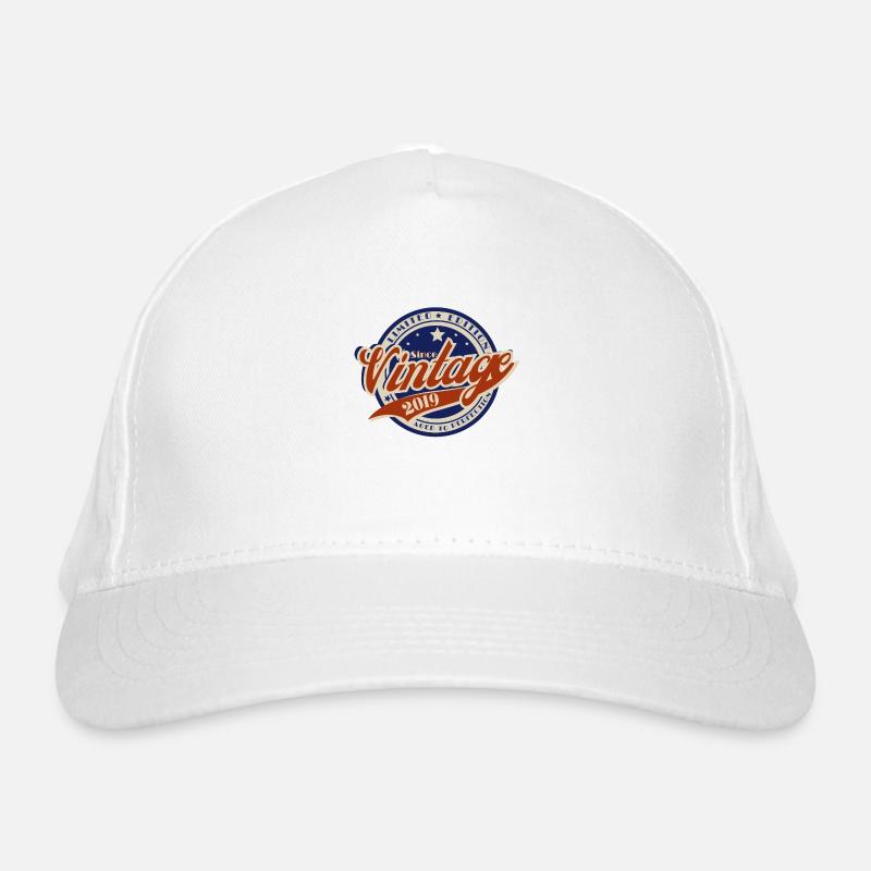 Vintage 2019—2019 Year Birthday Gift Organic Baseball Cap