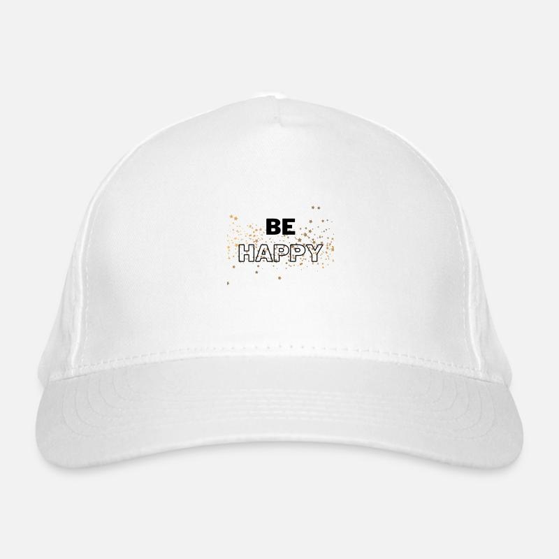 Sois heureux Casquette classique bio