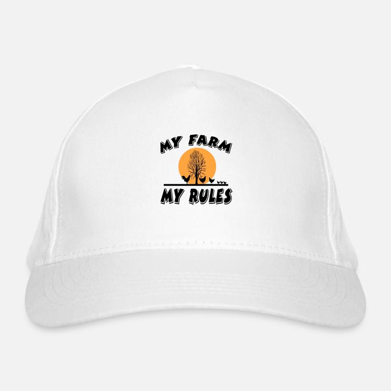 Bauernhof Bio-Baseballkappe