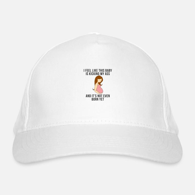 The feeling when pregnant Organic Baseball Cap