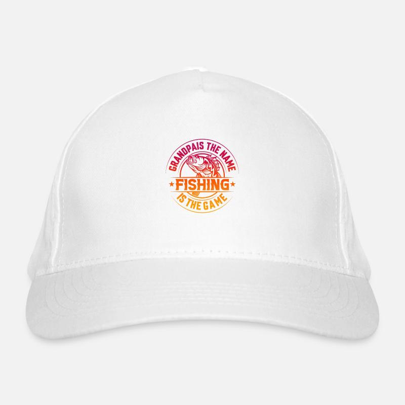 poisson, poisson, pêche, lac, mer, pêche, faune, exotique Casquette classique bio