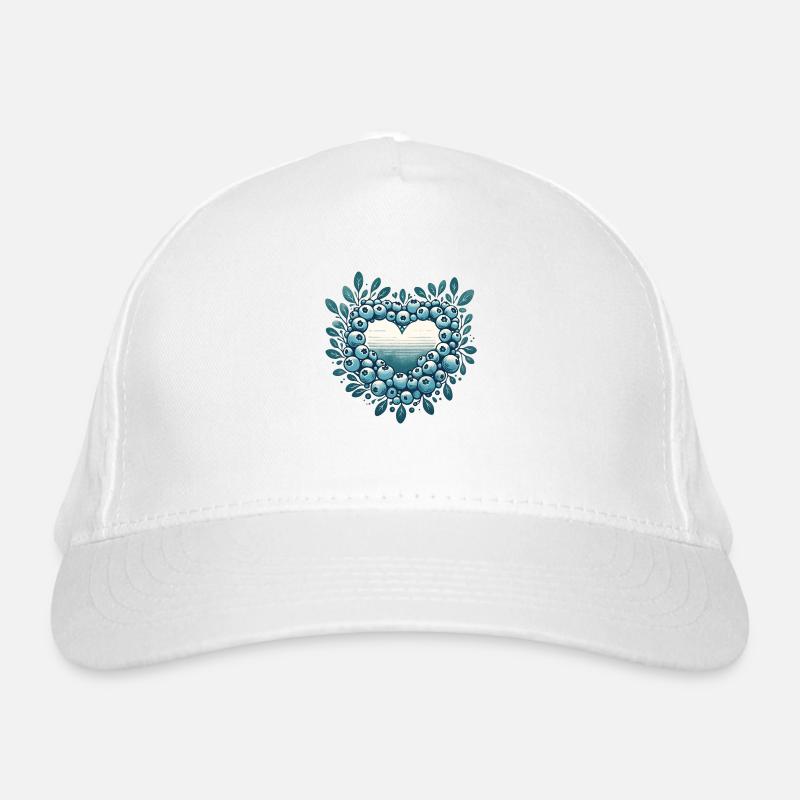 Blueberries Organic Baseball Cap