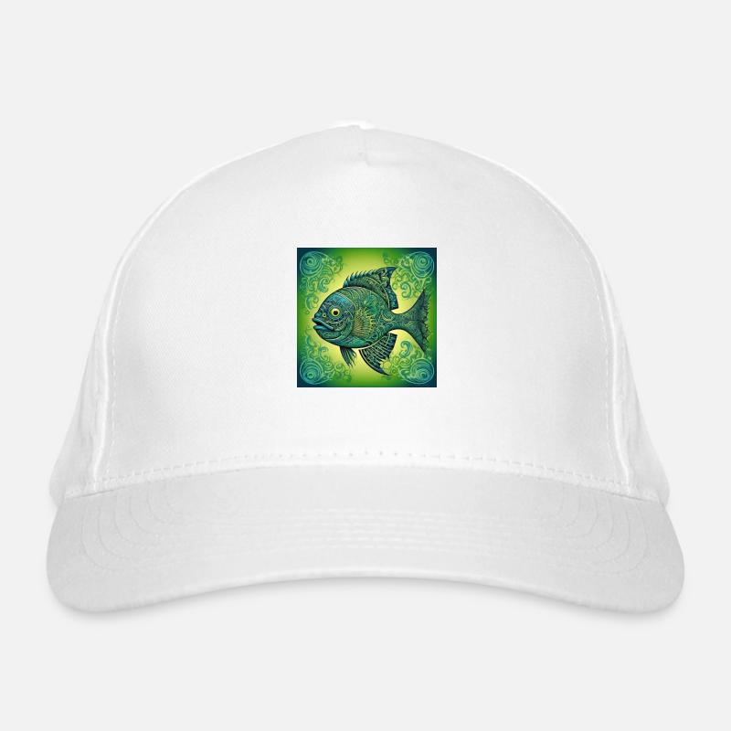 Fisherman Fish Fish Organic Baseball Cap